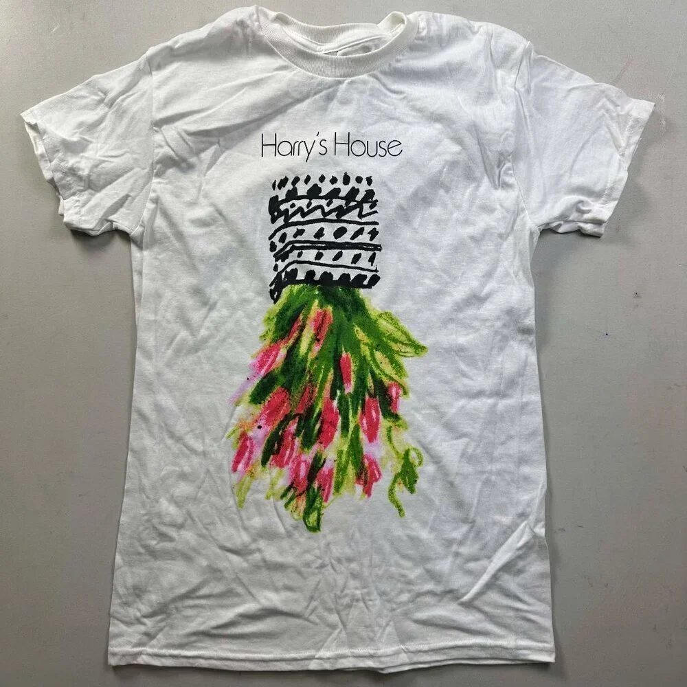 Harry Styles T-Shirt Harry’s House Flowers Love On Tour Merch Concert - Picture 1 of 3